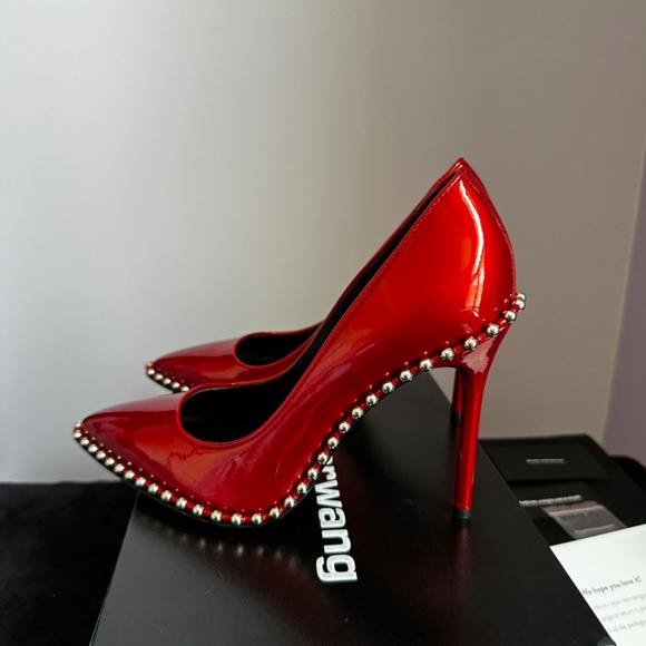 Alexander Wang Rie Racer Liquid Patent Heel - Picture 5 of 16